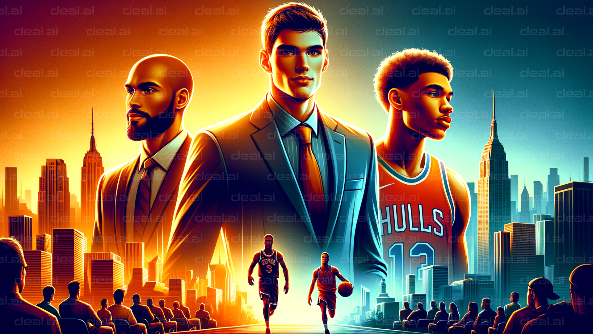 Basketball Journey in the Cityscape