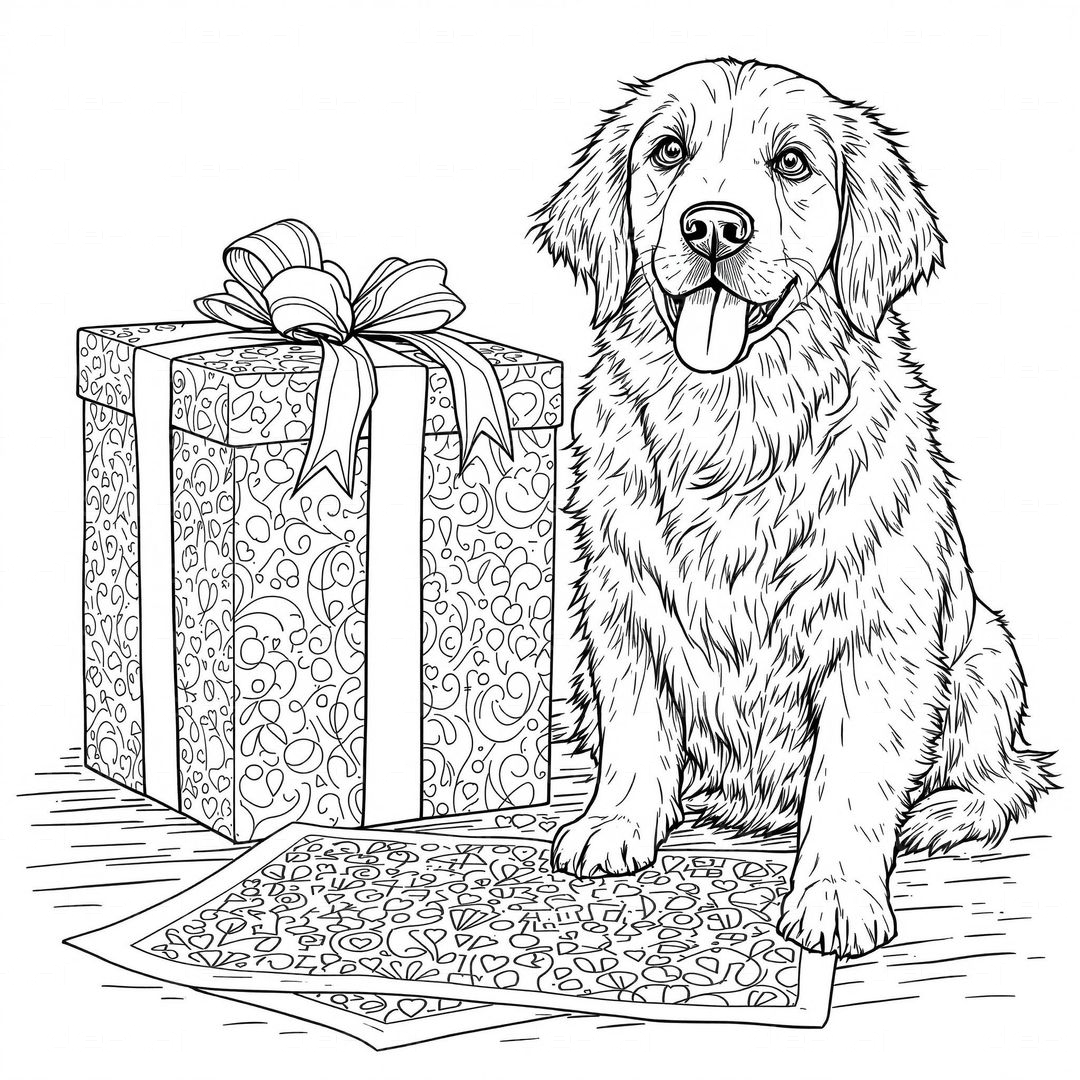 Puppy by the Present