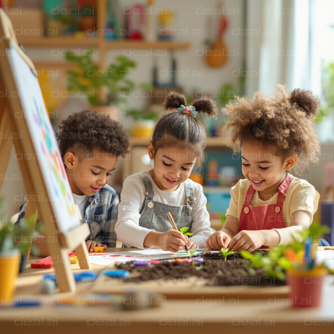 "Kids Enjoying Creative Fun Together"
