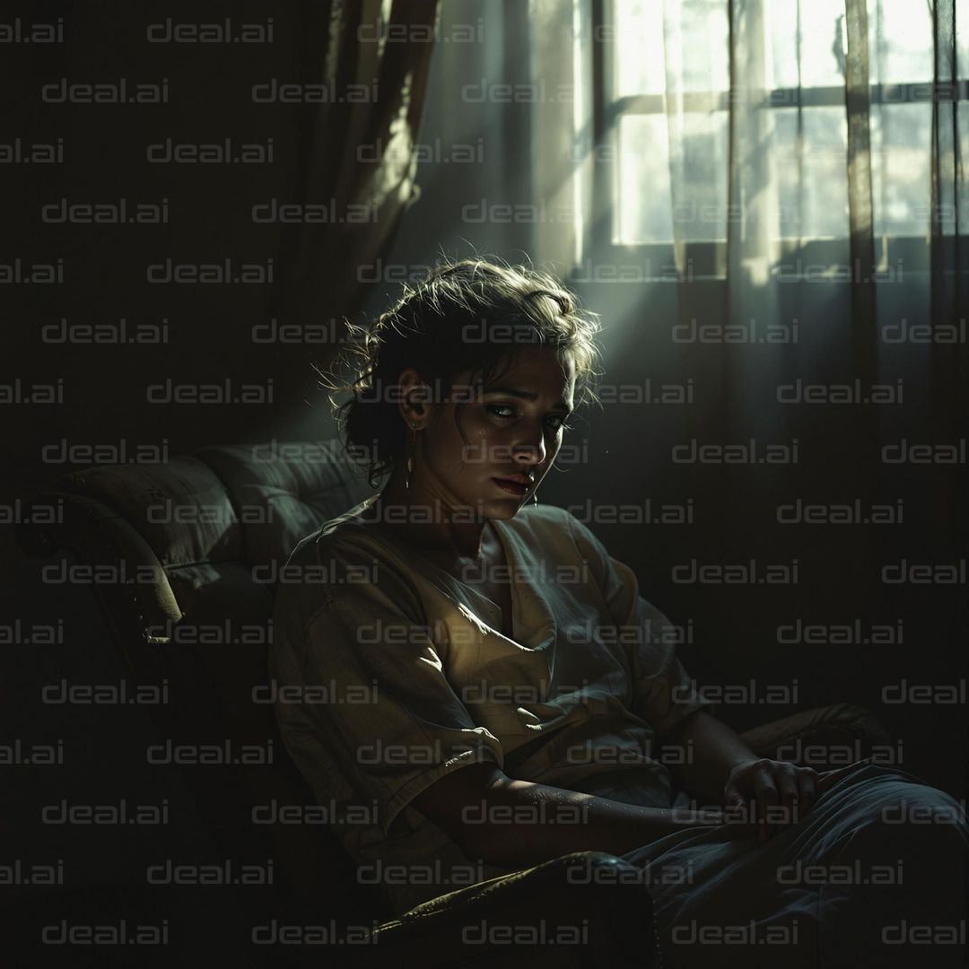 Moody Light Through the Window