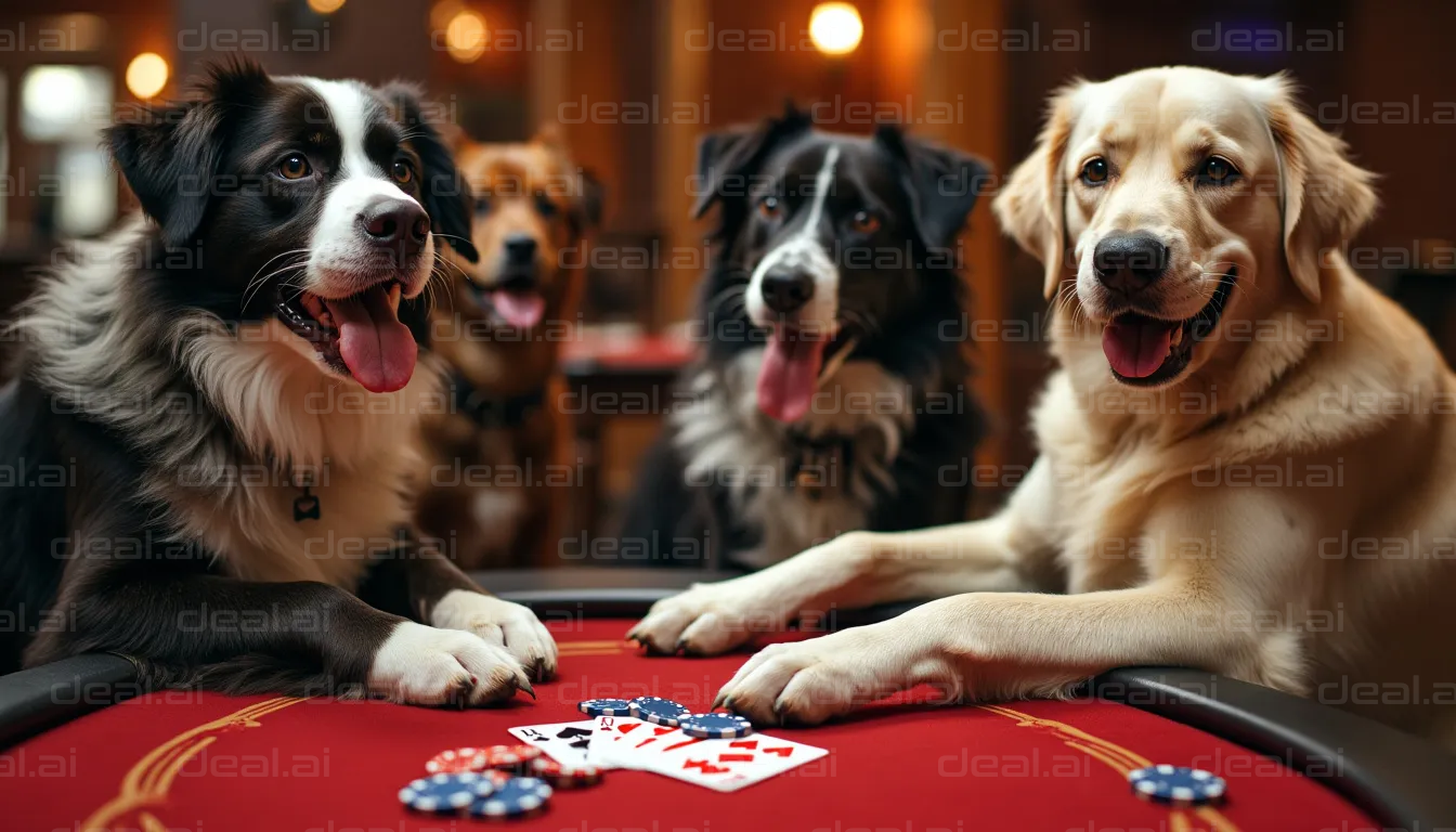 Poker Paws in Action!