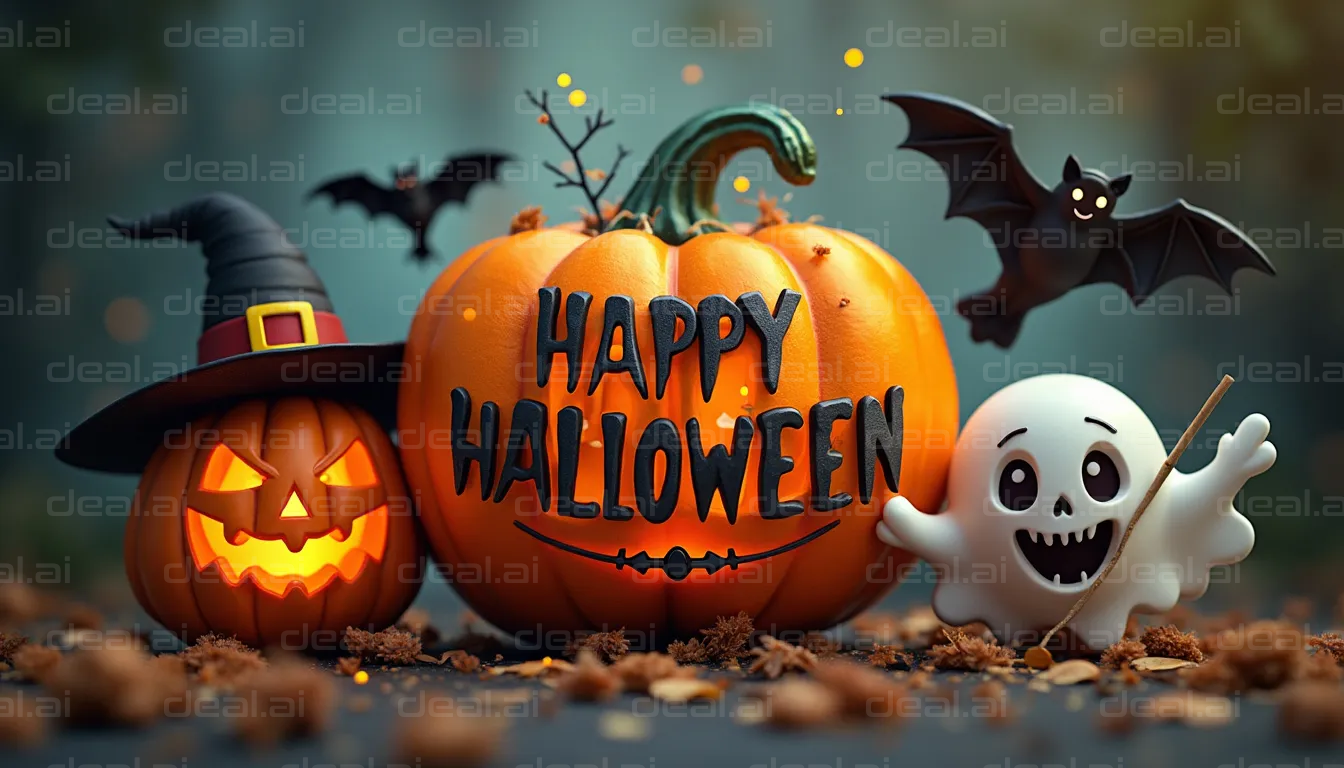 Halloween Fun: Pumpkins & Ghosts