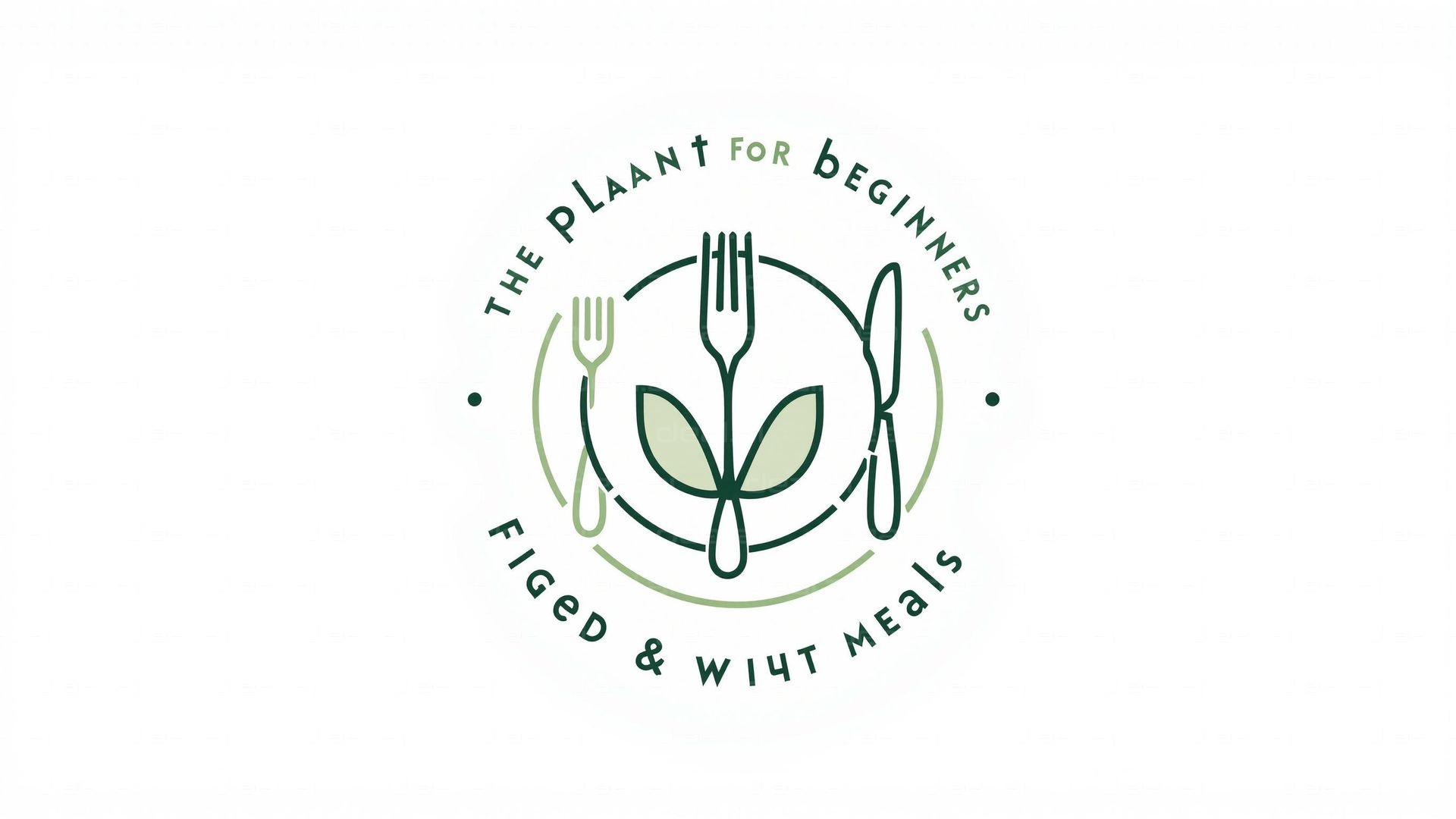 "Beginner Plant-Based Meals Logo"