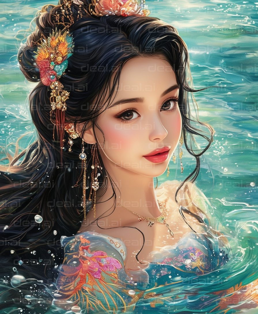 "Enchanted Water Princess"