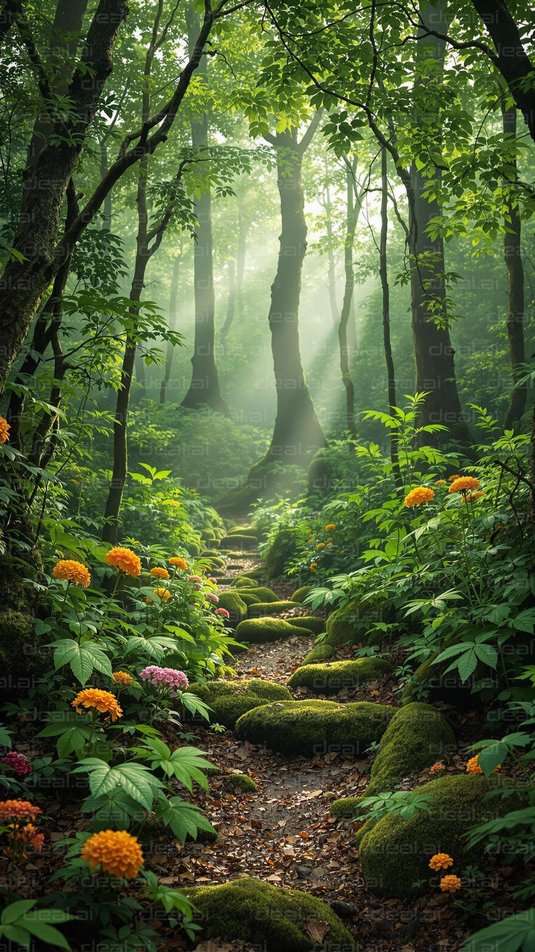 Enchanted Forest Trail Pathway