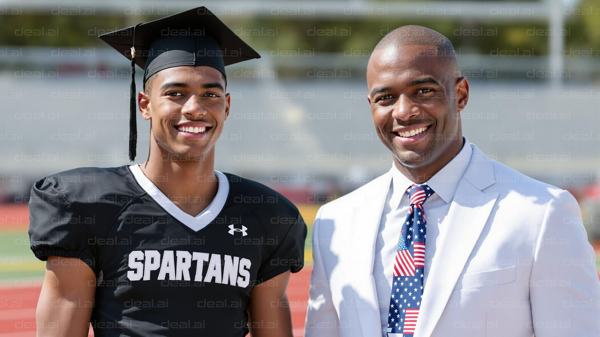 Graduation Day: Athlete and Supporter