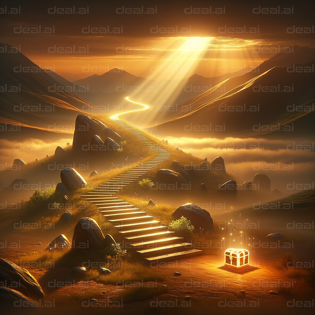"Golden Path to Hidden Treasure"