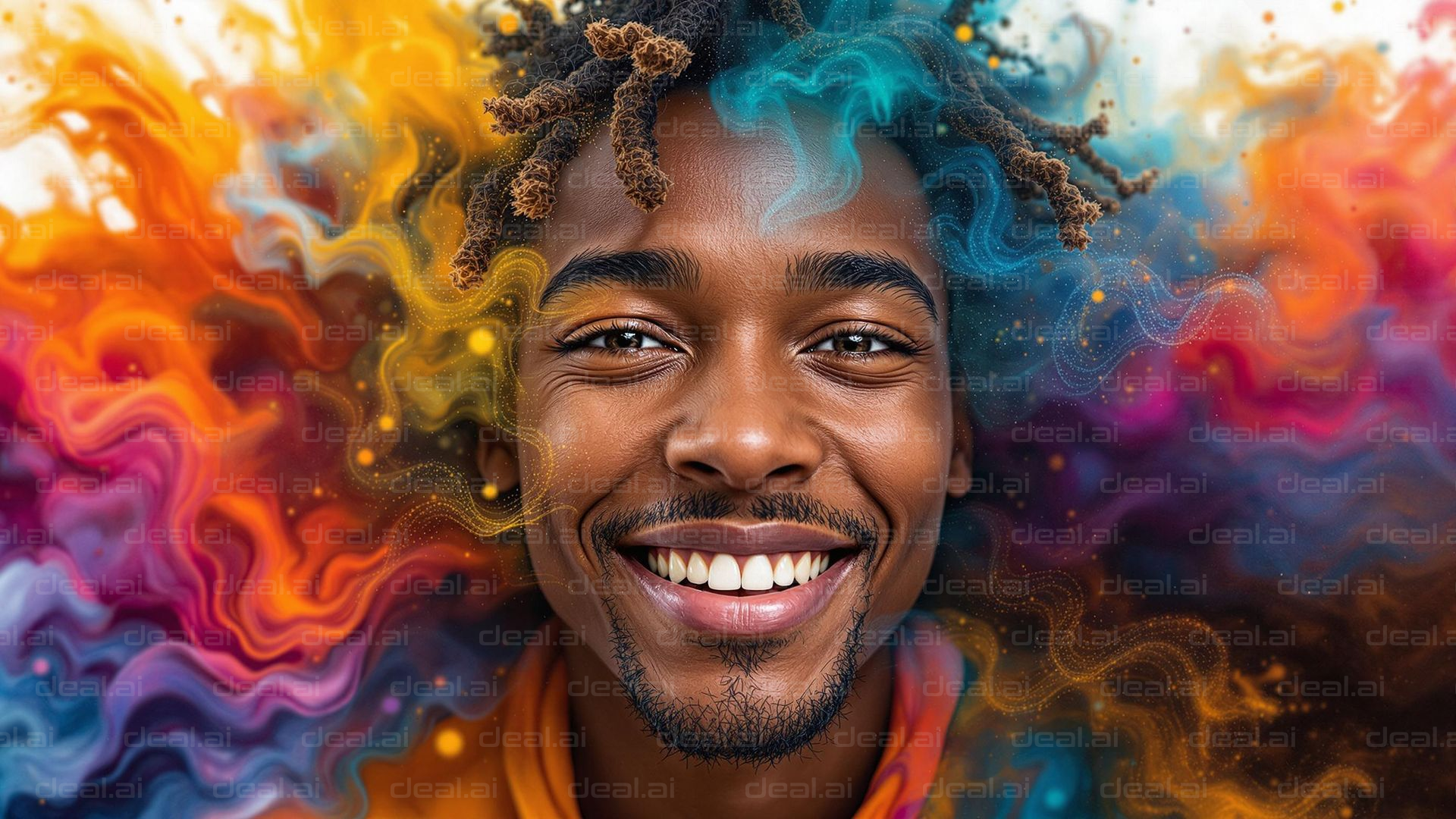 Vibrant Joyful Portrait