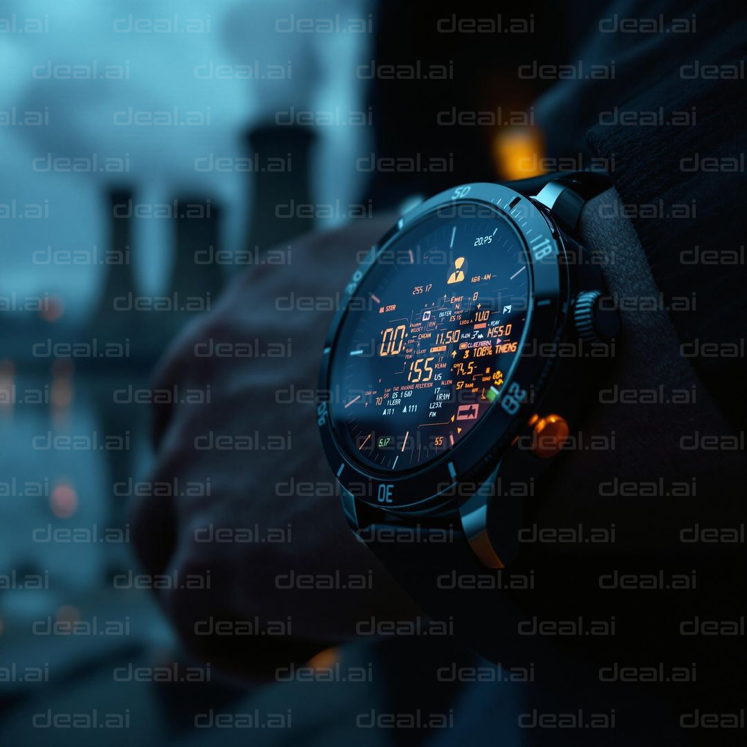 Futuristic Watch by Power Plant