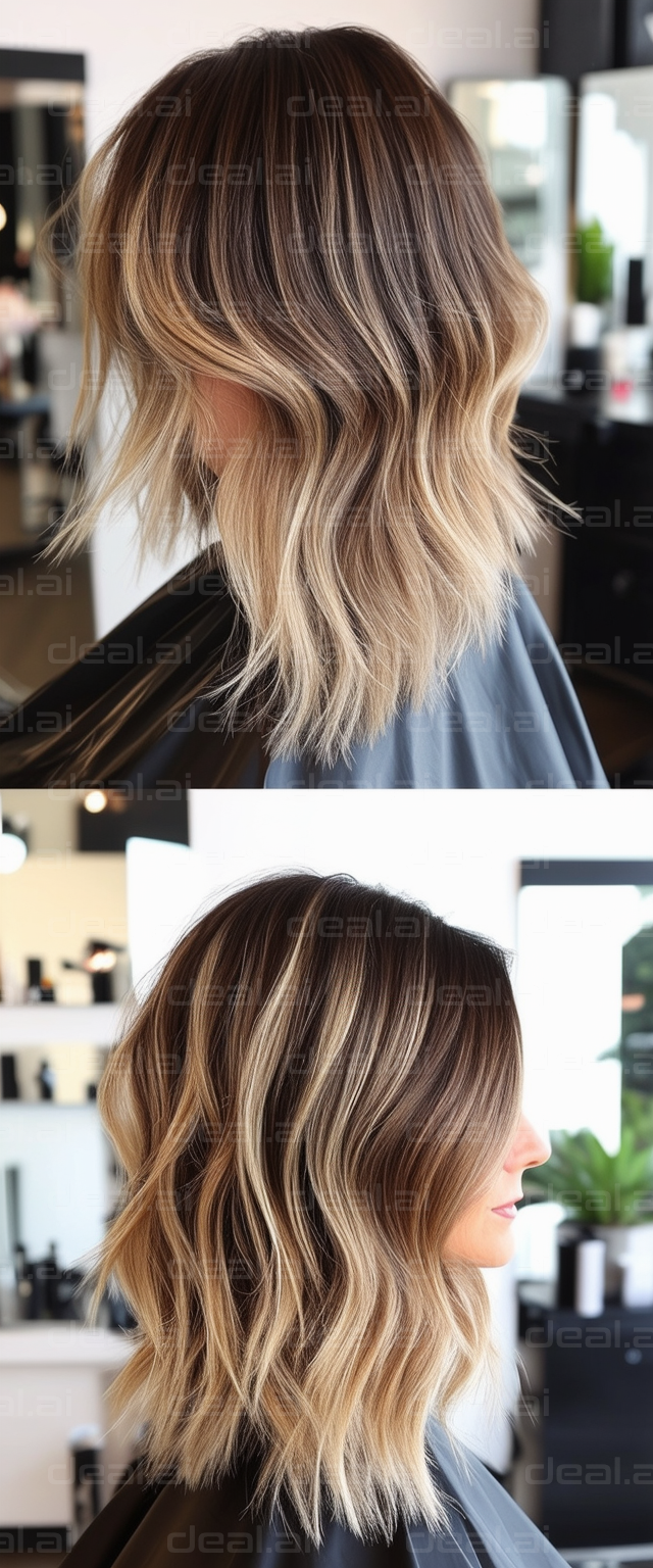 Stylish Ombre Hair Transformation