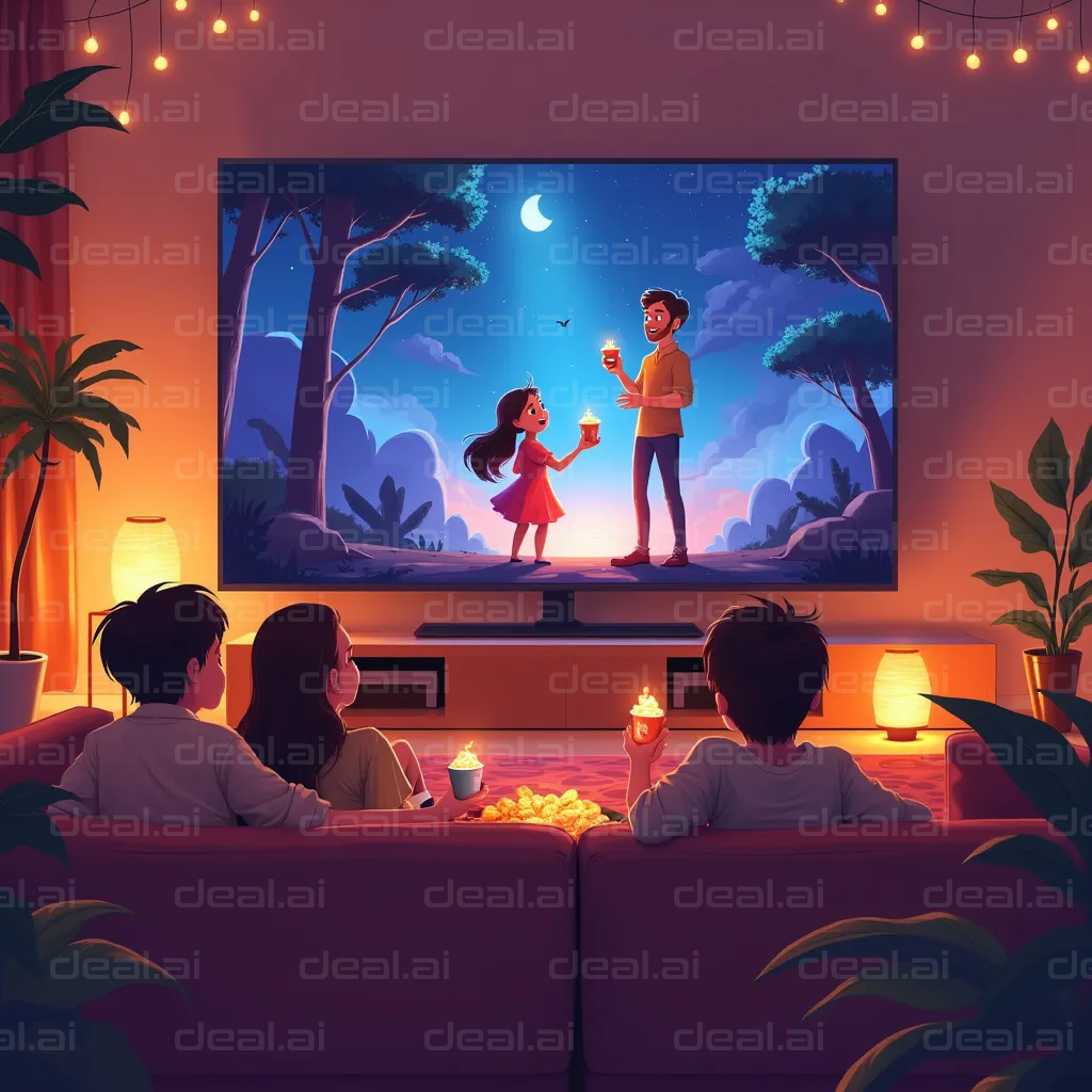 "Family Movie Night Delight"