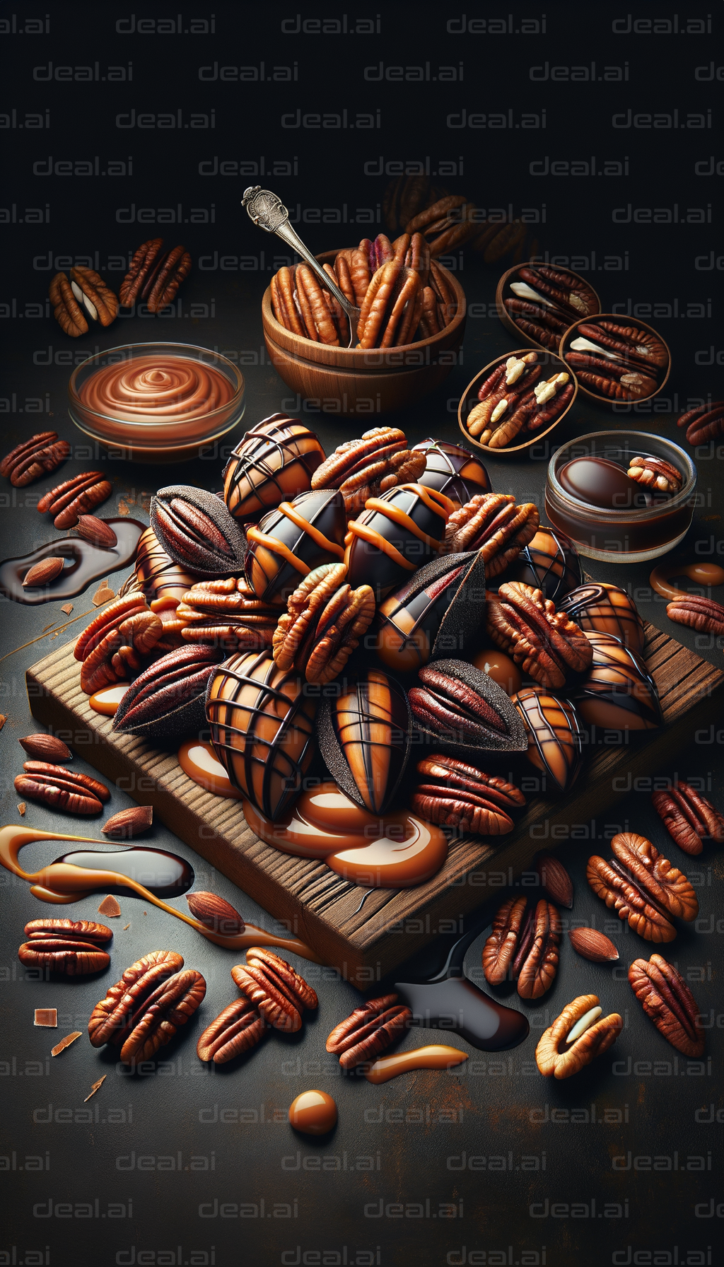 Decadent Pecan Caramel Treats