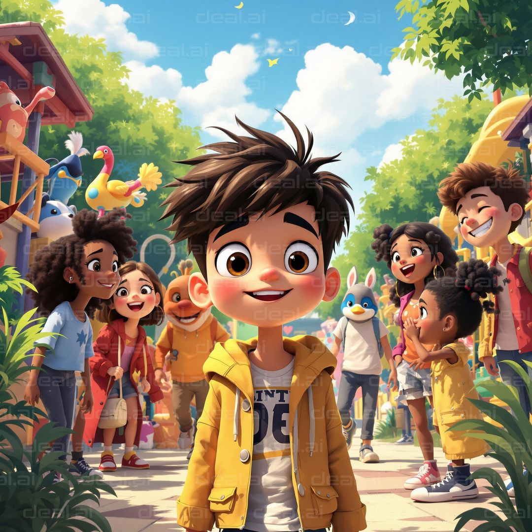 Theme Park Adventure Begins