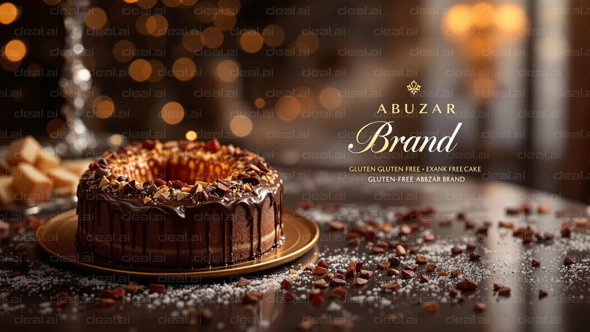 "Elegant Gluten-Free Cake Delight"