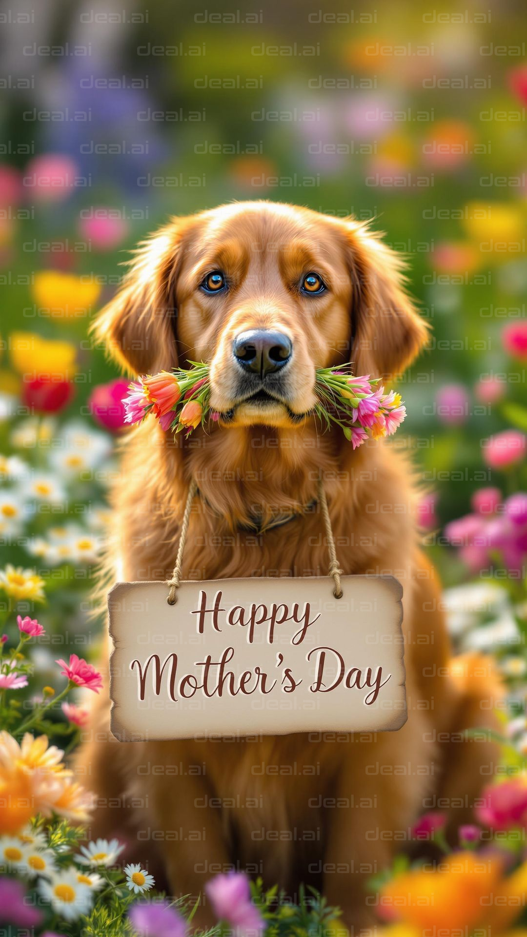Puppy’s Mother’s Day Greeting