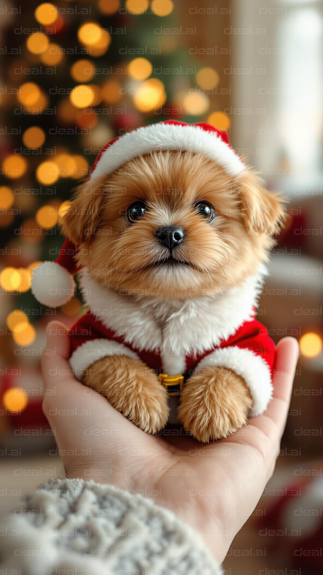 Santa Pup: Holiday Cuteness