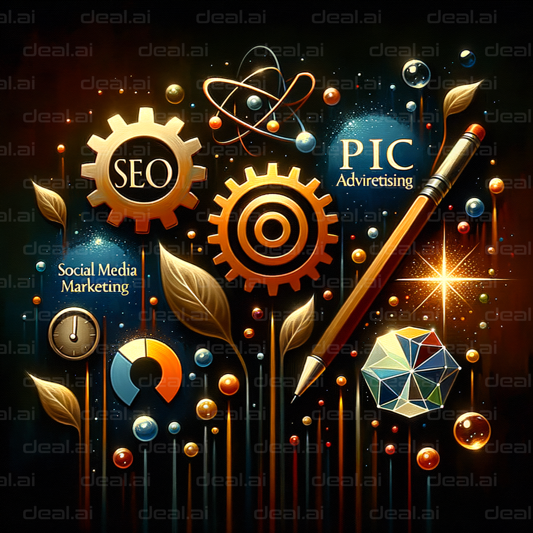 "Digital Marketing Concept Art"