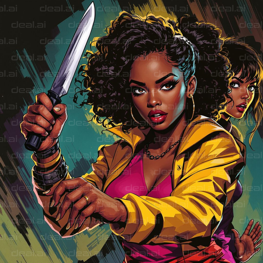 "Fierce Heroes in Action"