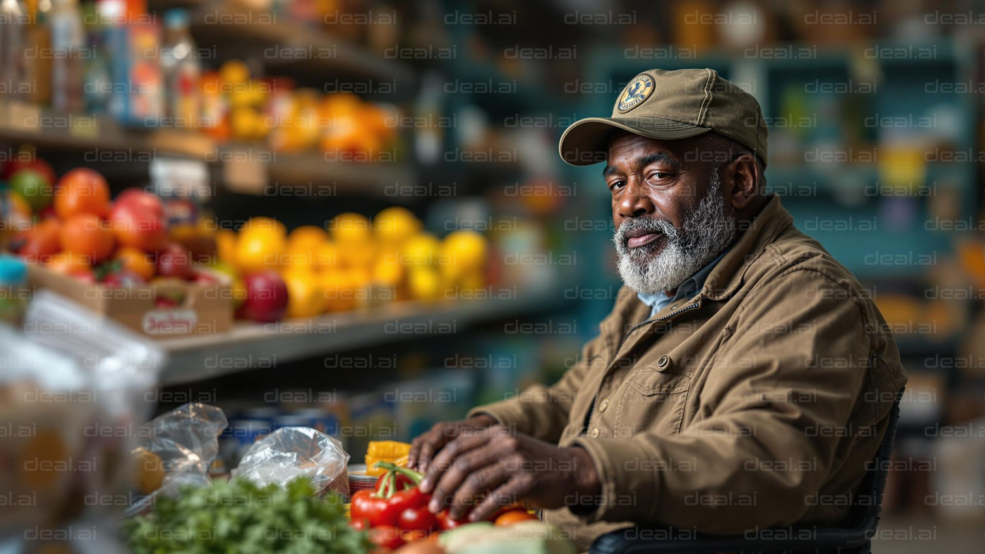 "Market Moments with Fresh Produce"