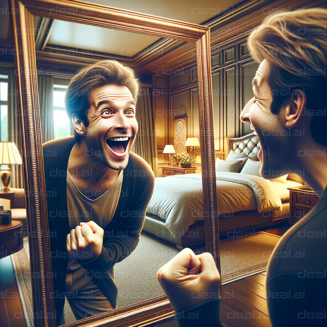 Joyful Reflection in the Mirror