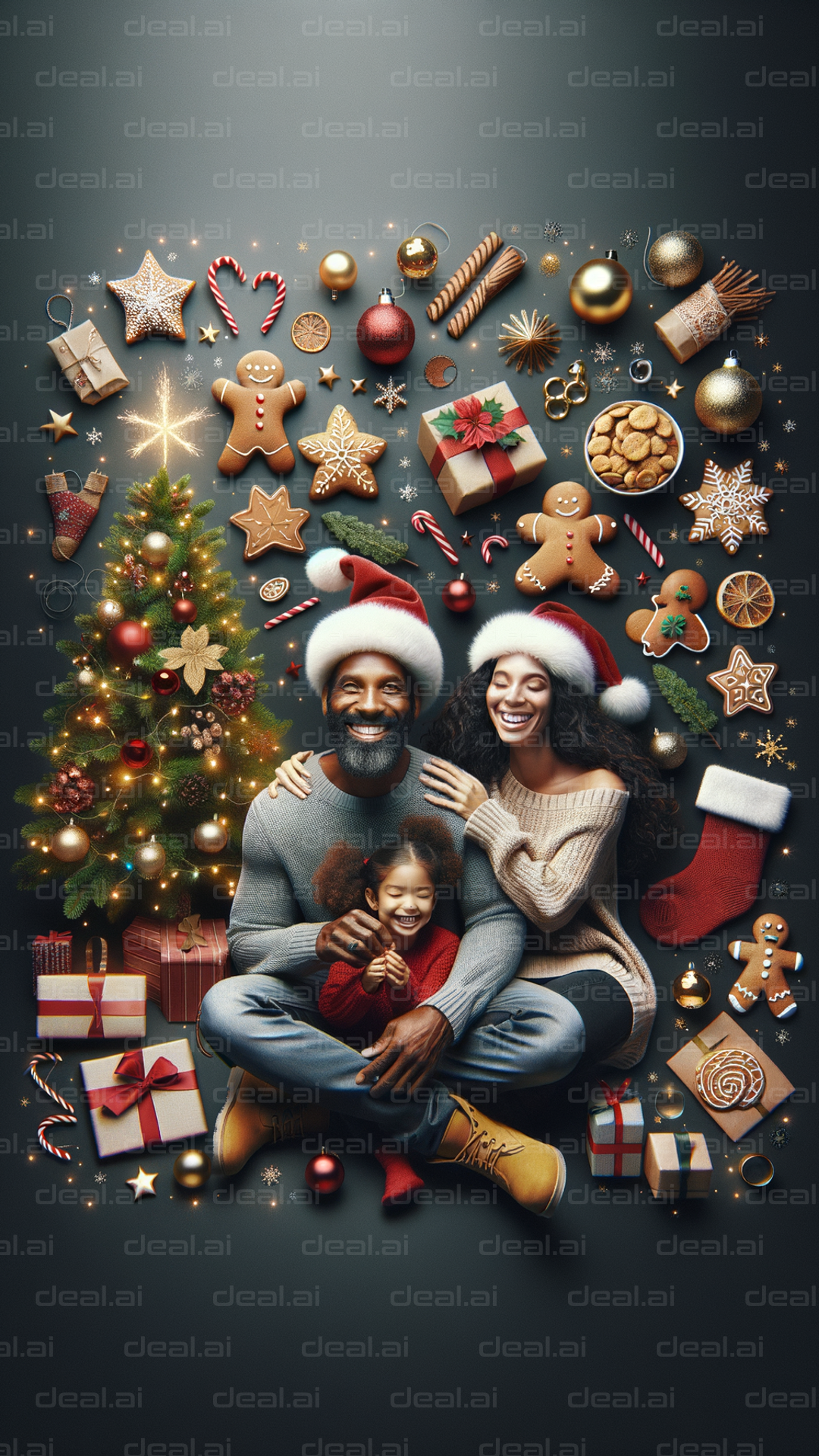 "Festive Family Holiday Celebration"