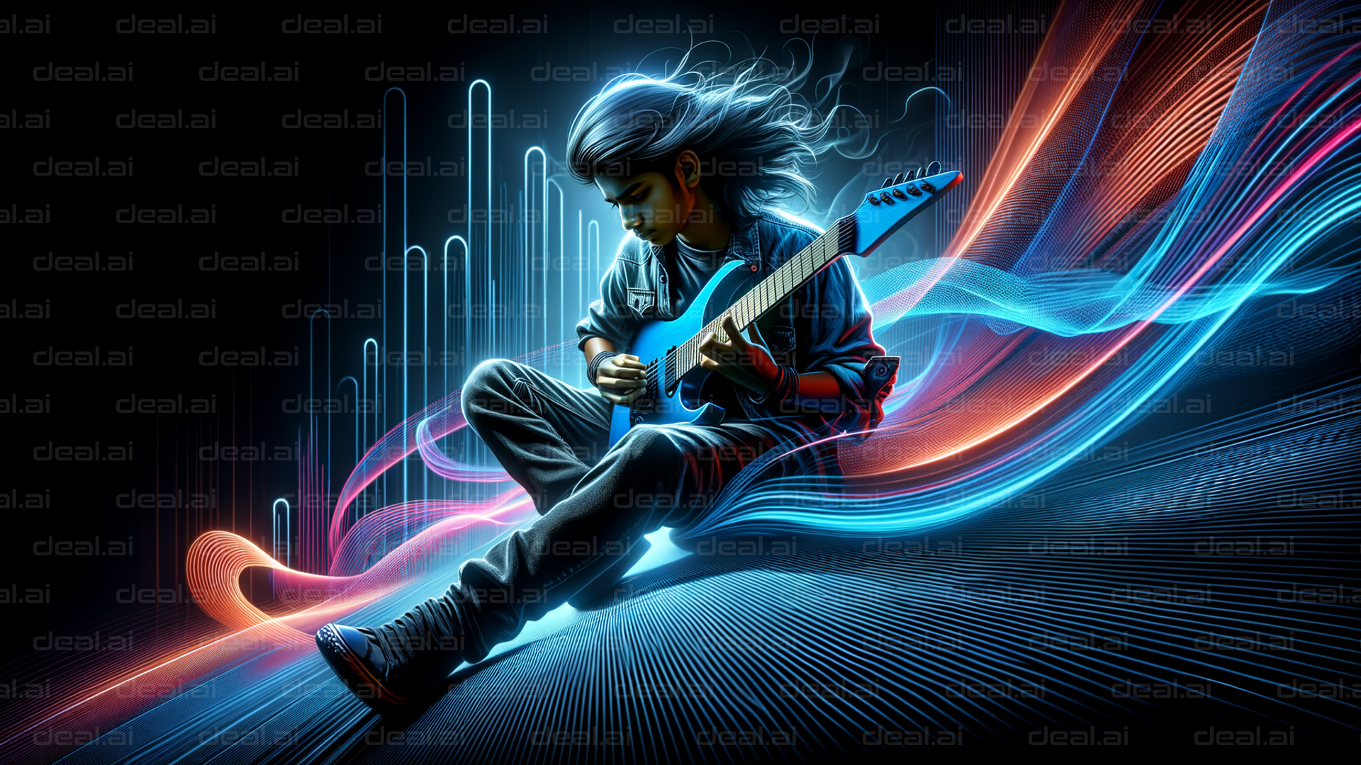 "Ethereal Guitar Melody"