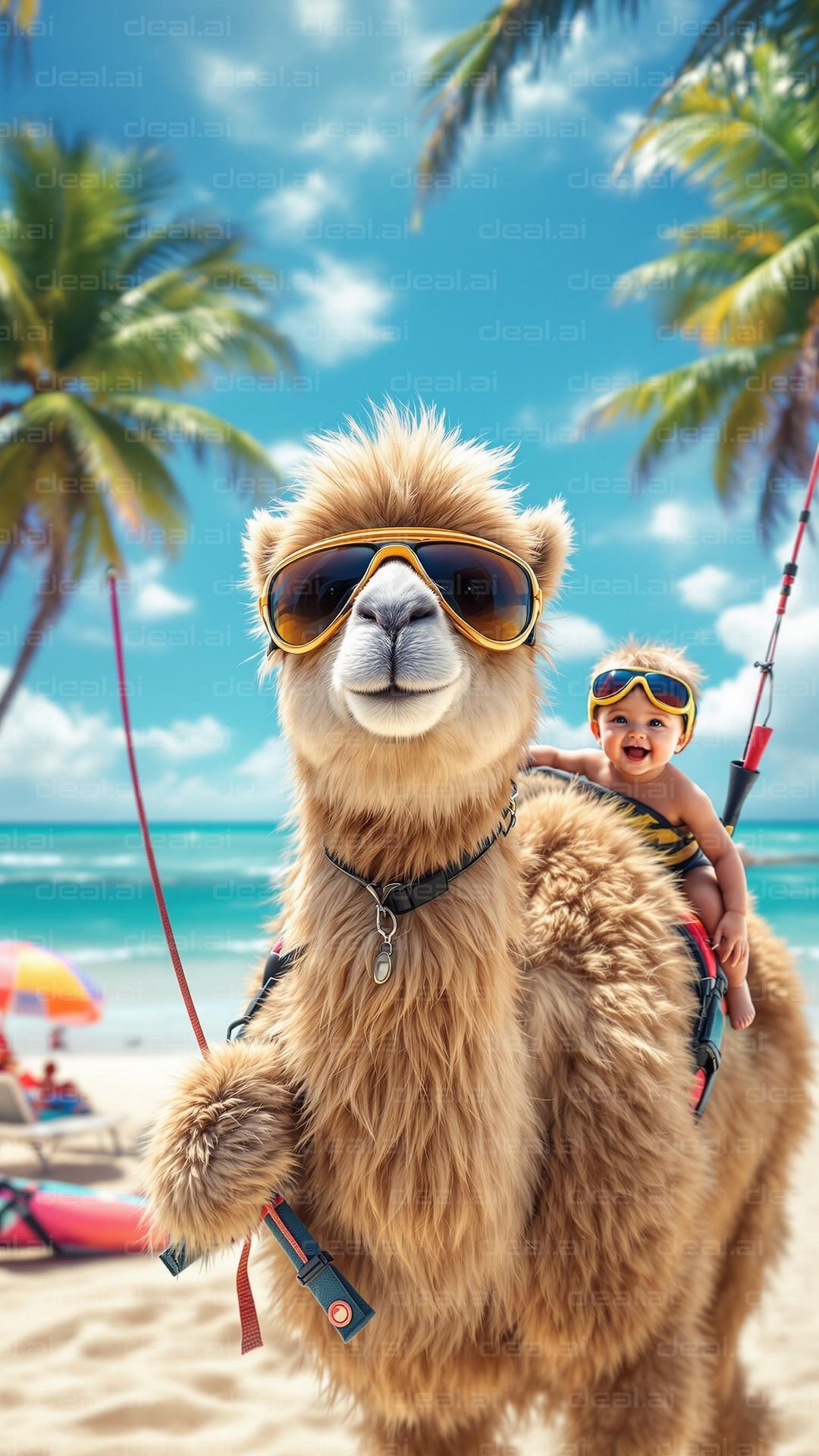 Beach Day with Cool Camel Duo!