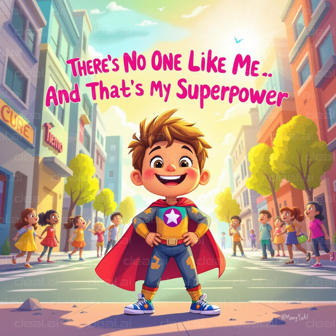 Unique Superpower Kid in the City