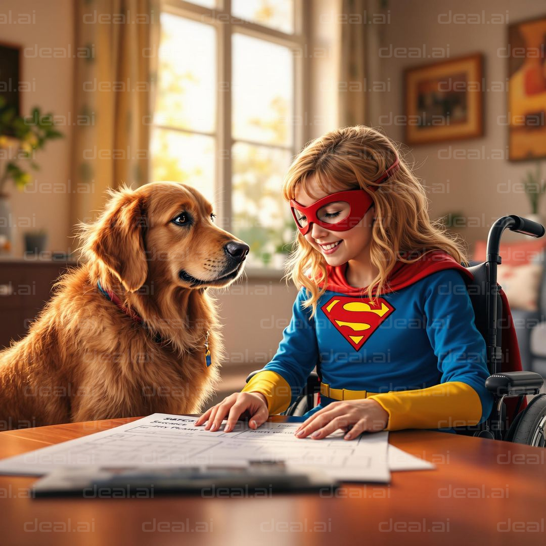 Super Duo: Girl and Dog Unite!