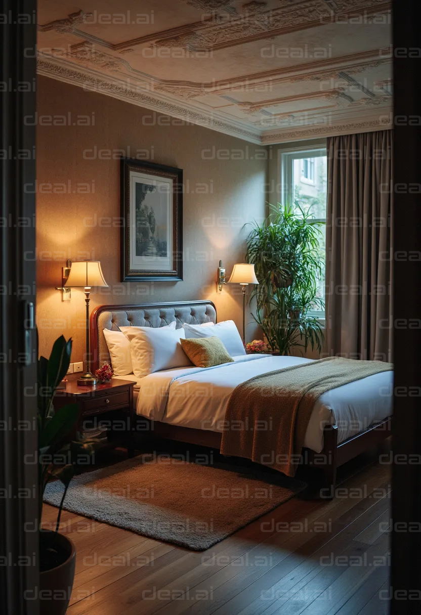 Cozy, Elegantly Designed Bedroom Interior