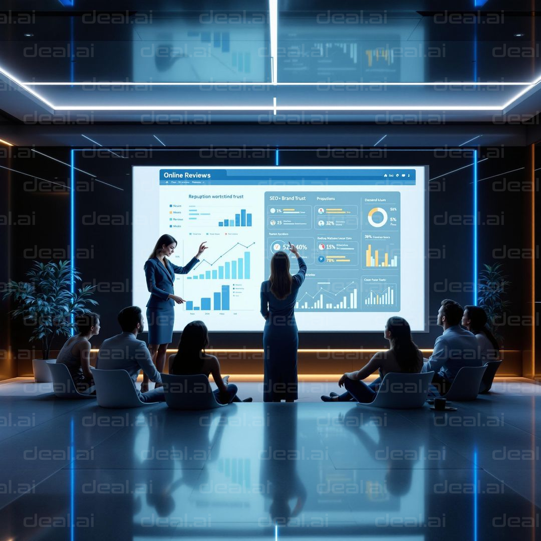 "Team Analyzing Data Presentation"