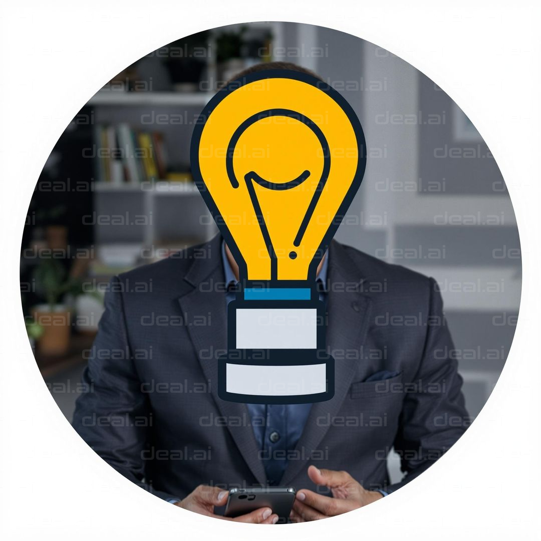 "Bright Idea in Business Setting"
