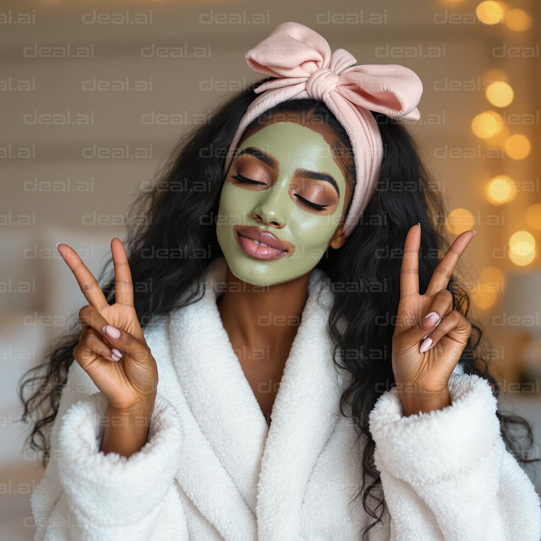 Cozy Spa Vibes and Peace Signs