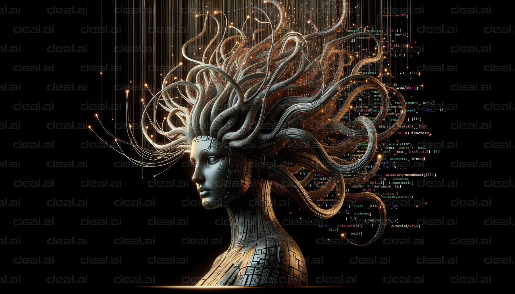 "Digital Medusa: Code and Creativity"