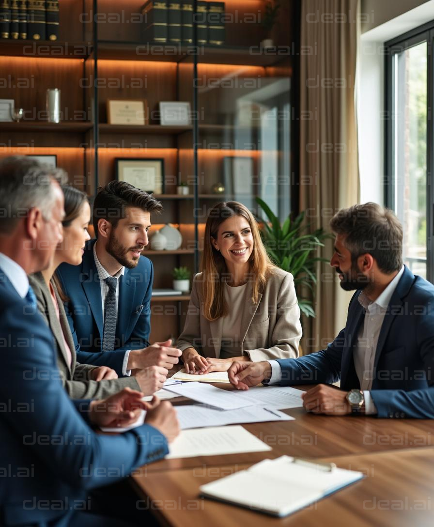 Team Collaboration in Modern Office