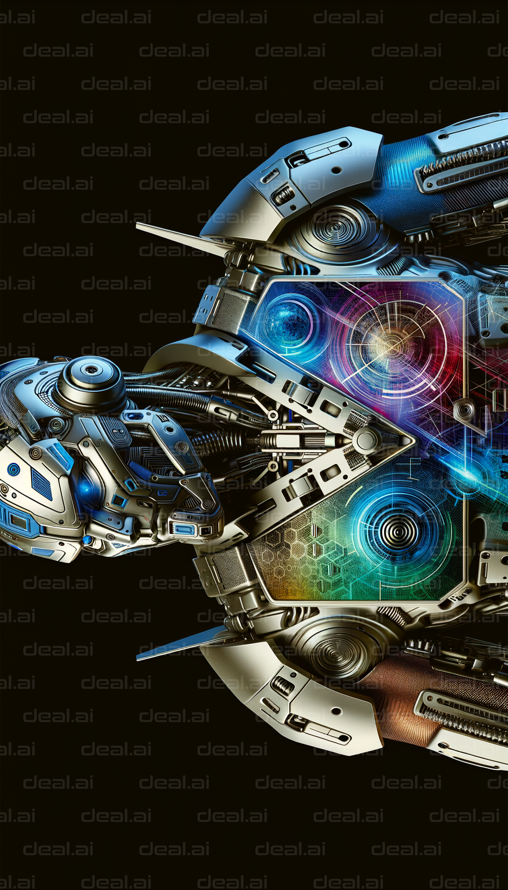 Futuristic Cyborg Technology
