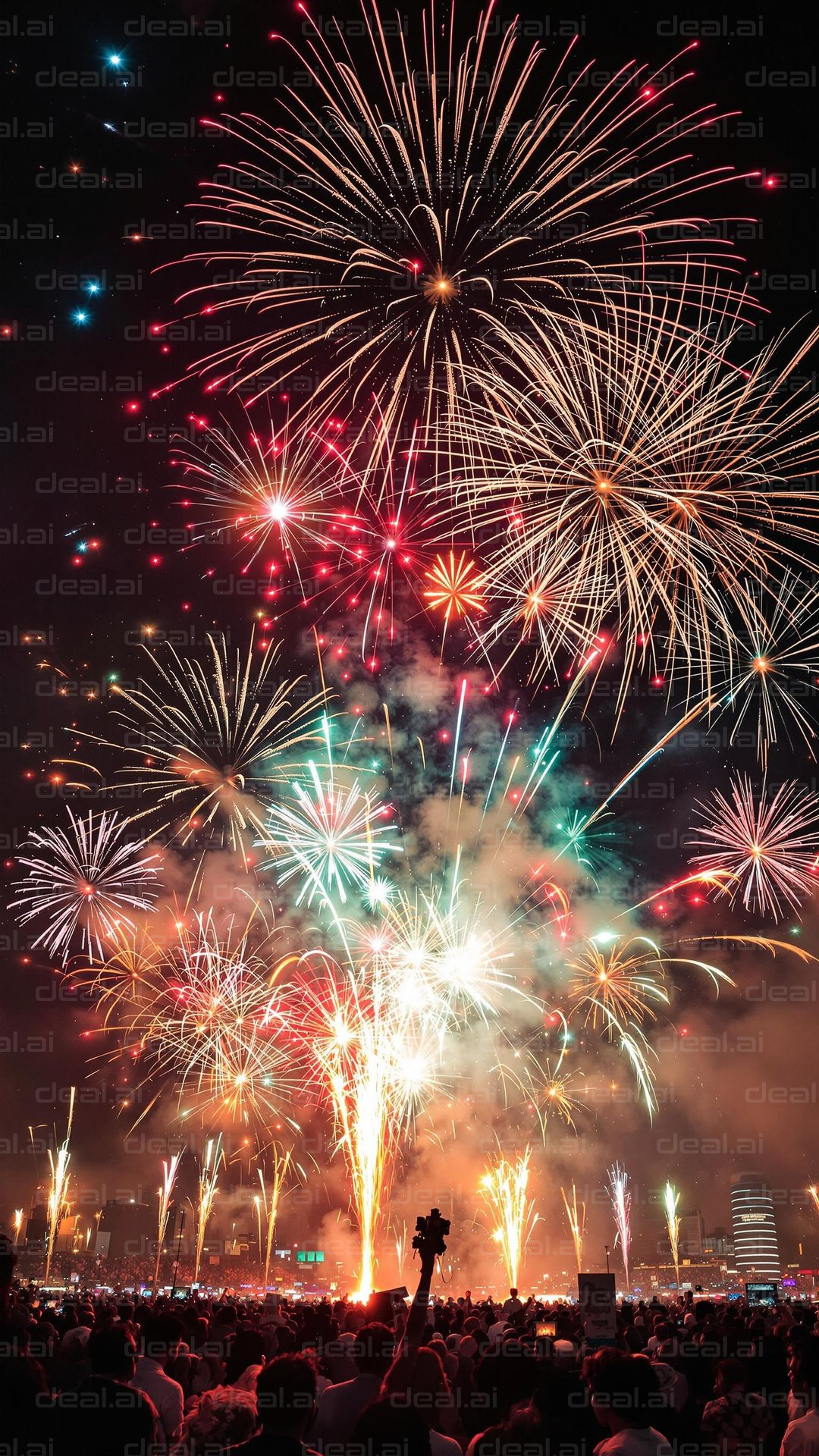 Spectacular Fireworks Display