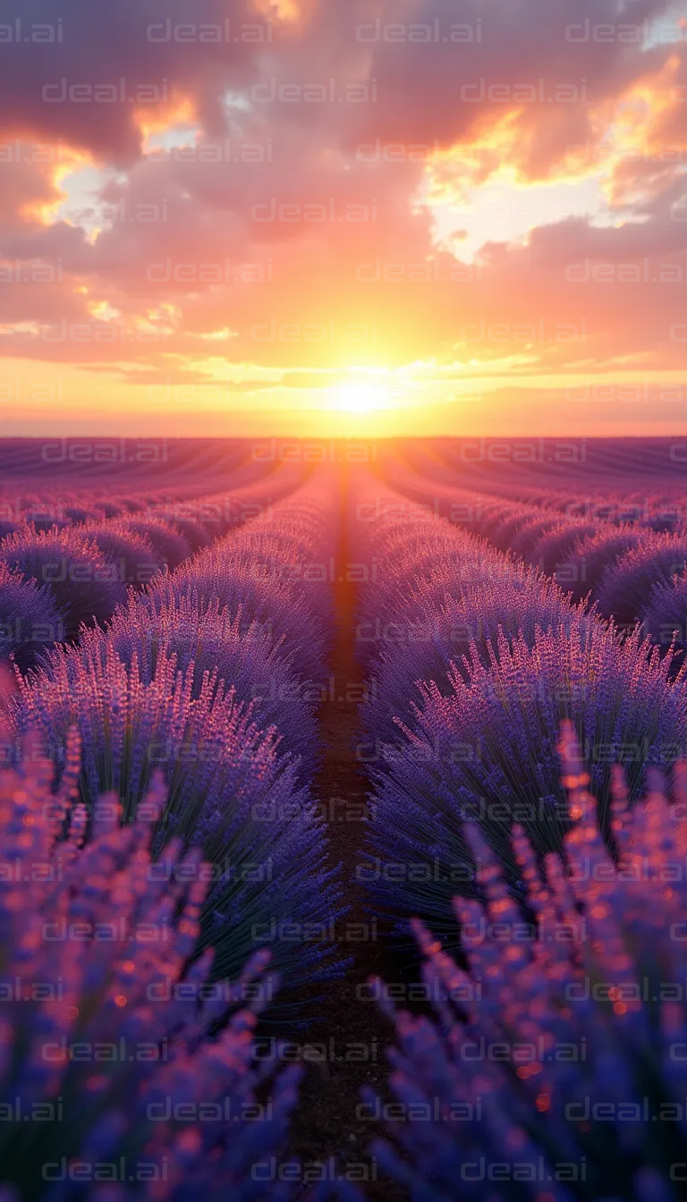Lavender Sunset Bliss