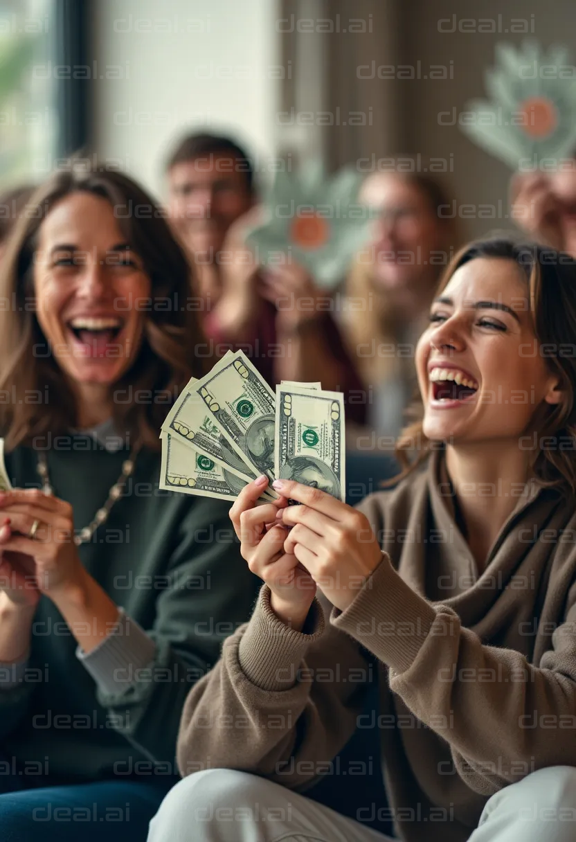 Celebrating a Big Cash Win