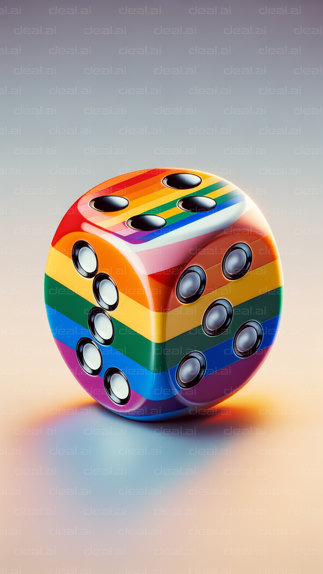Rainbow Dice Roll