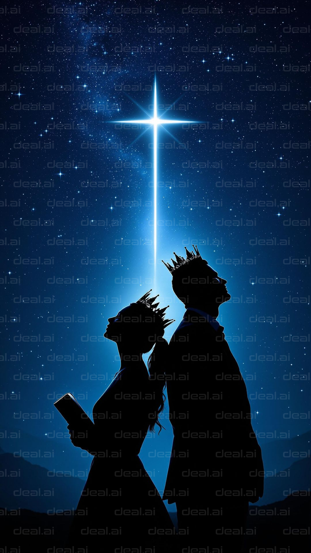 Starry Royal Silhouettes