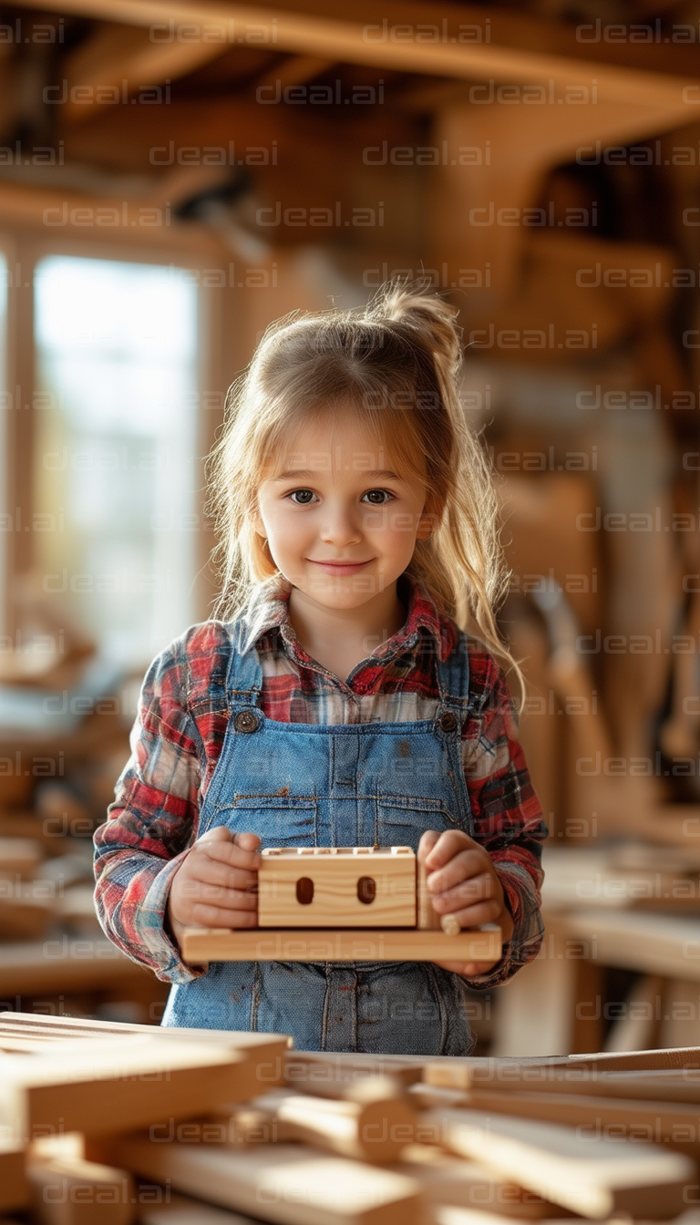 Young Carpenter in the Workshop