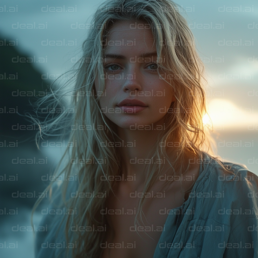 Sunset Serenity at the Shore