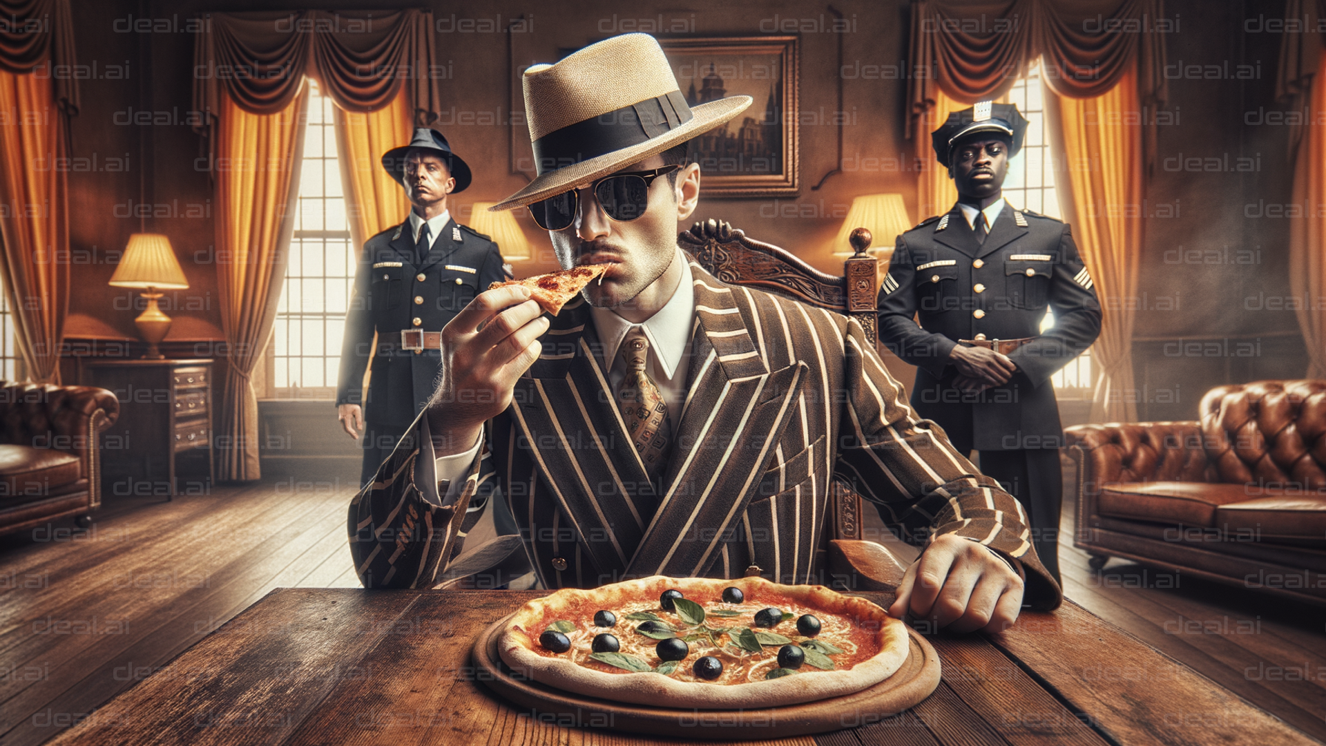 "Mafia Feast with a Slice of Power"