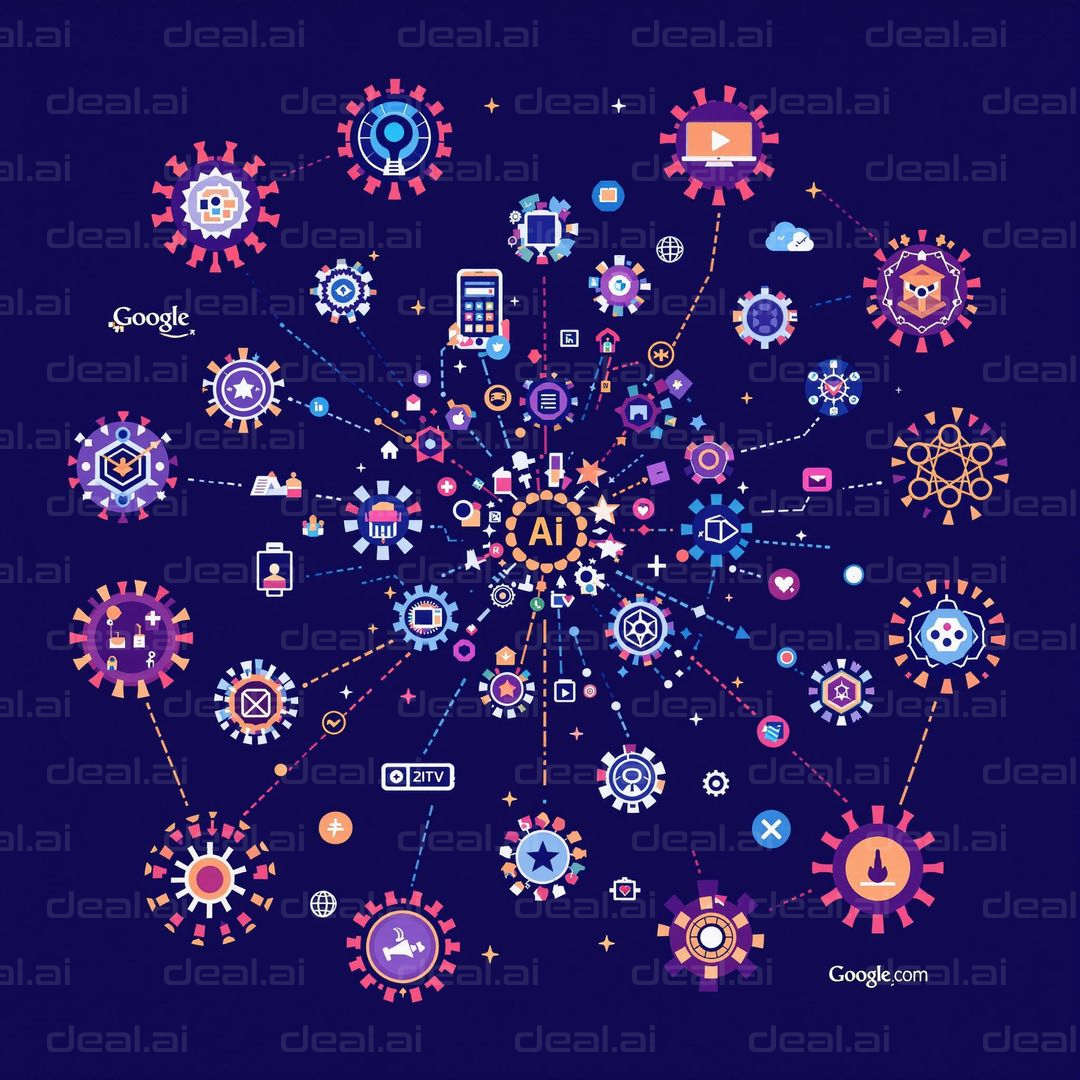 AI Technology Network Map