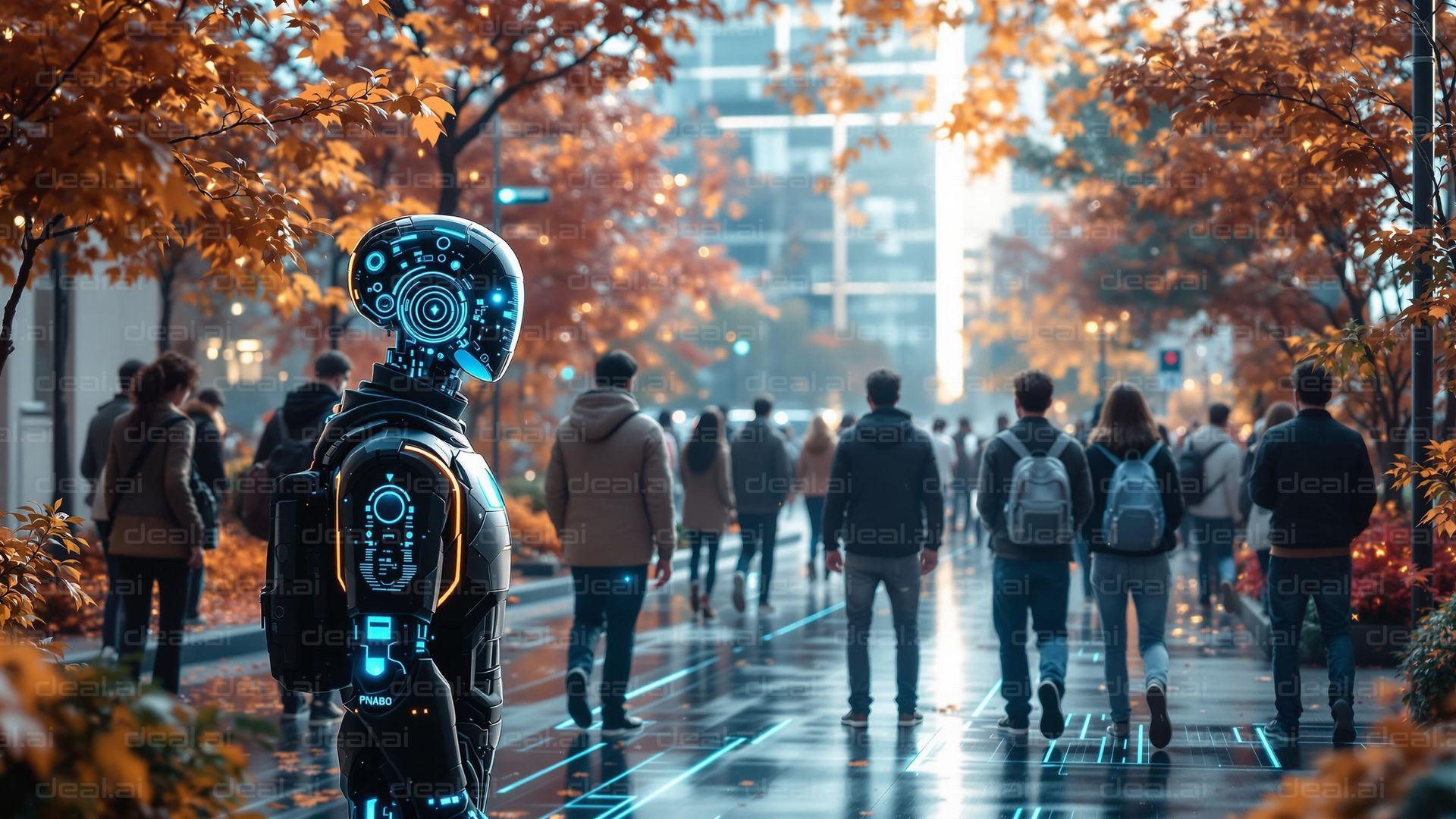"Urban Robot Stroll"