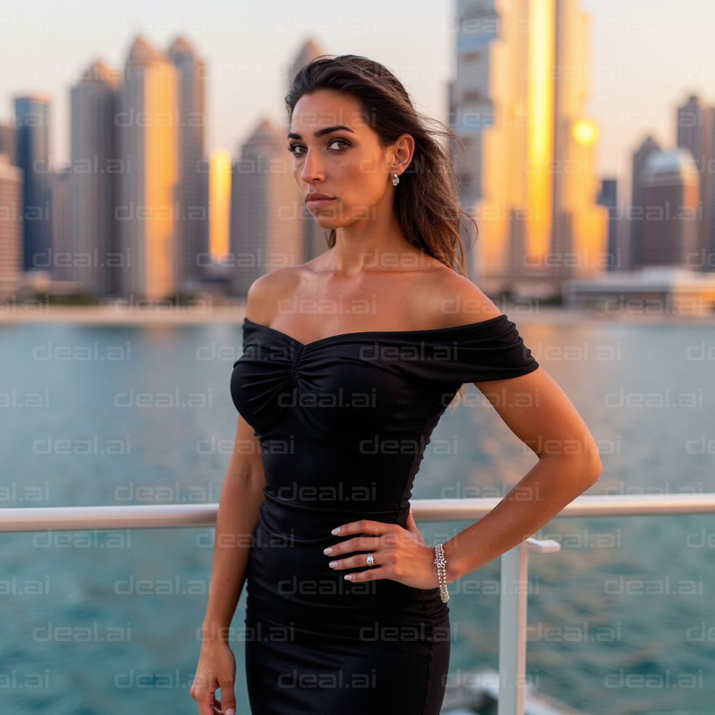 Elegant Evening by the Marina