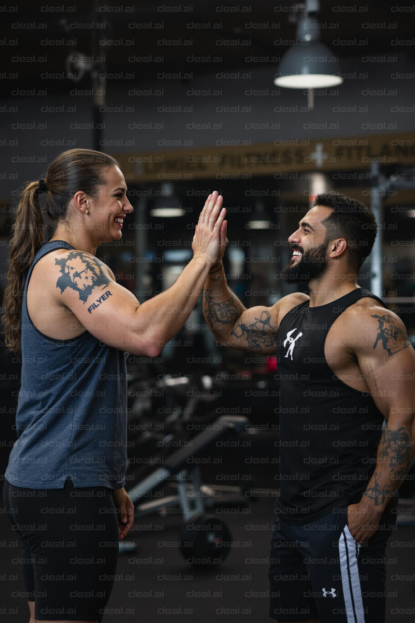 Gym High-Five Motivation