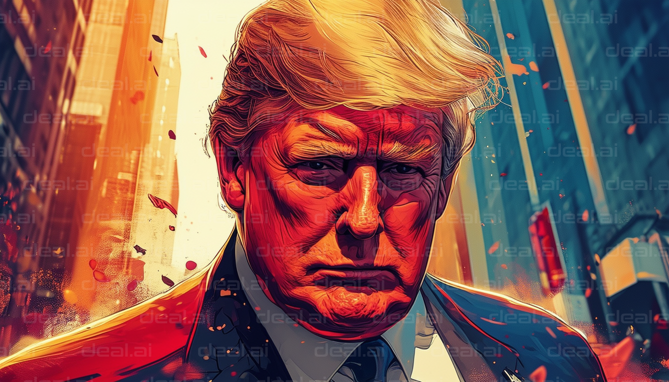 Vibrant Portrait in Urban Setting