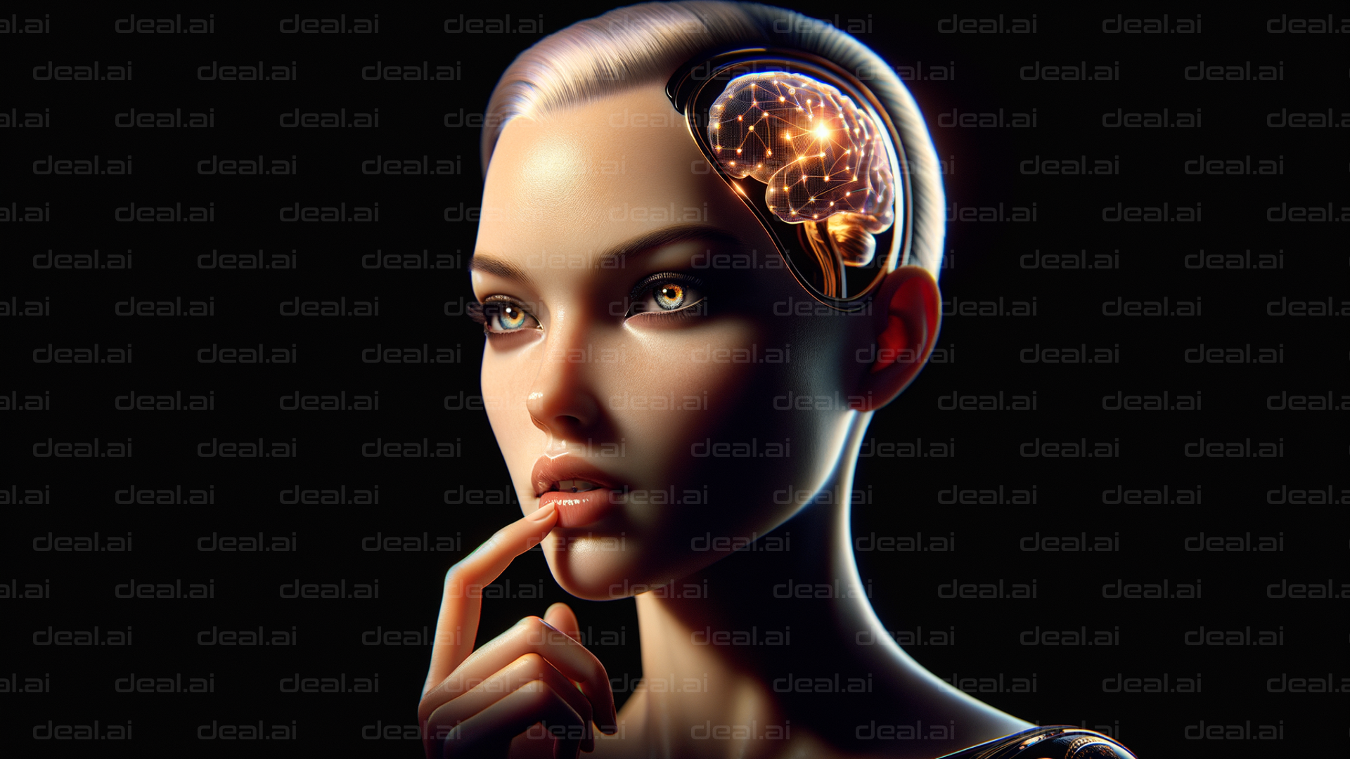 "Digital Mind's Reflection"